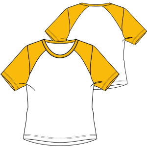 Fashion sewing patterns for T-Shirt 7280